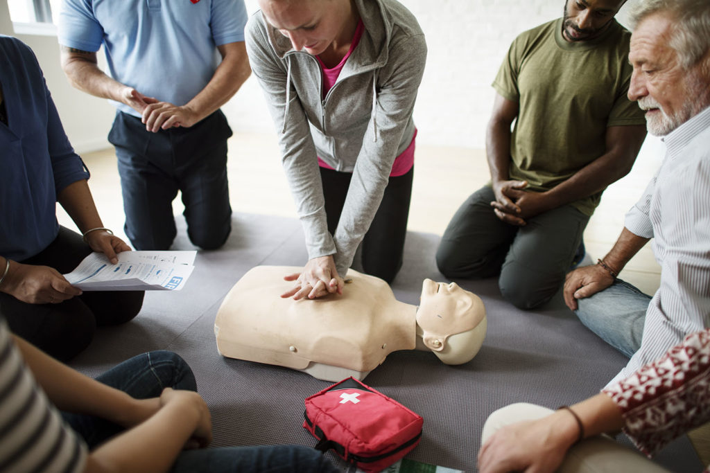 CPR training